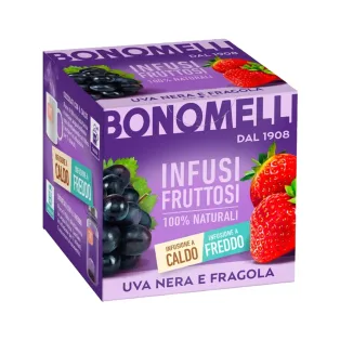 Թեյ «Bonomelli» սև խաղող/ելակ 23գ